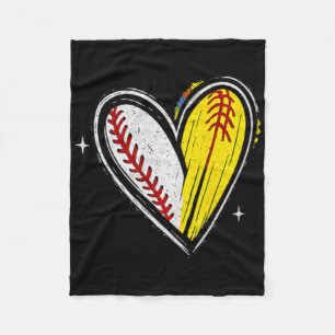 Sell Mom Heart Softll Mom Proud Sports Mama  Fleece Blanket