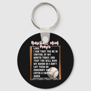 Sell Mom Prayer Game Day Softl Christian Religious Key Ring