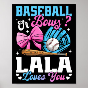 Sell Or Bows Lala Loves You Funny Gender Reveal  Poster