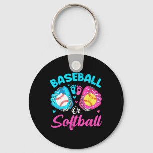 Sell Or Softll Pink Or Blue Gender Reveal Party Key Ring