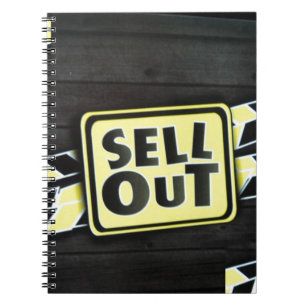 Sell Out Art Print Notebook