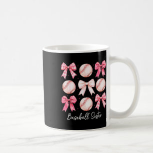 Sell Sister Coquette Bow Game Day Sell Mum Mother Coffee Mug