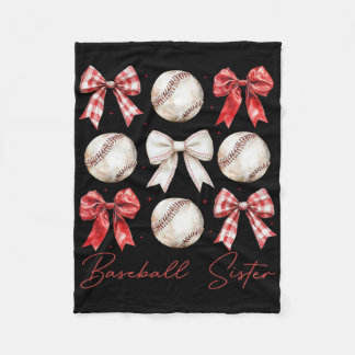 Sell Sister Coquette Bow Sport Girl  Fleece Blanket