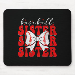 Sell Sister Coquette Bow Sport Lover Sister Mother Mouse Pad