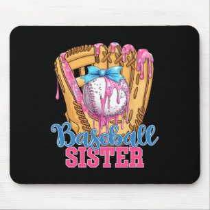 Sell Sister Funny Sell Ice Cream Drip Big Sister  Mouse Pad