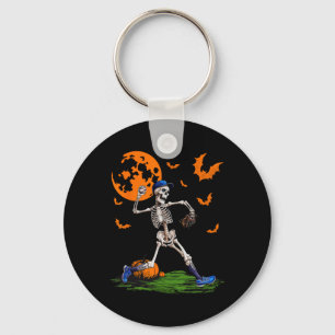 Sell Skeleton Halloween Men Boys Sell Spooky Seaso Key Ring