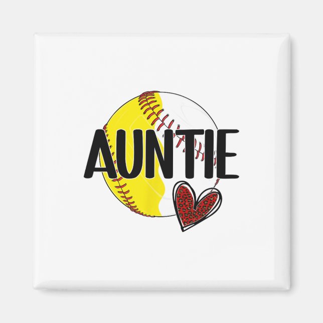 Sell Softll Auntie Proud Softll Sell Aunt  Magnet (Front)