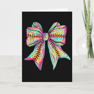 Sell Softll Coquette Bow Game Day Heart Love Mom L Card