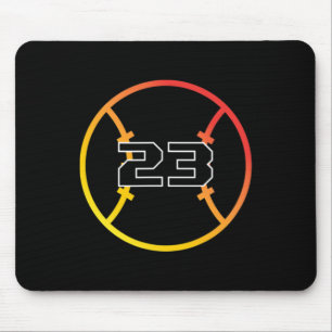 Sell Softll Favorite Lucky Number #23 Mouse Pad
