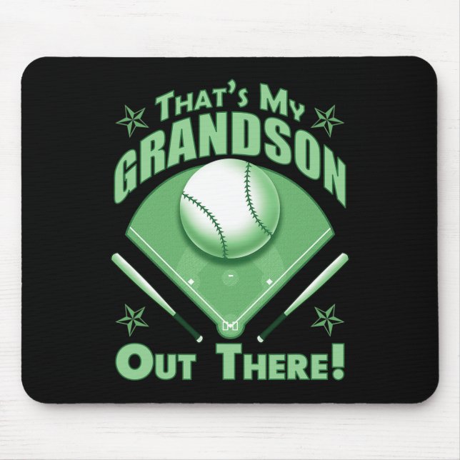 Sell Softll That's My Grandson Out There  Mouse Pad (Front)