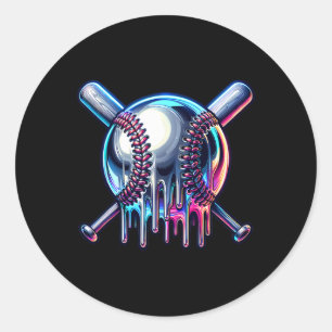 Sell T Drip Sell Drip Sell Ice Cream Drip Classic Round Sticker