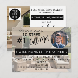 Sell Your Home in 10 Steps Agent spring clean Card