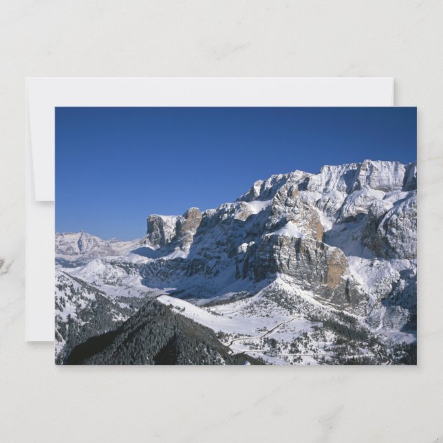 Sella Gruppe Winter Holiday Card (Front)