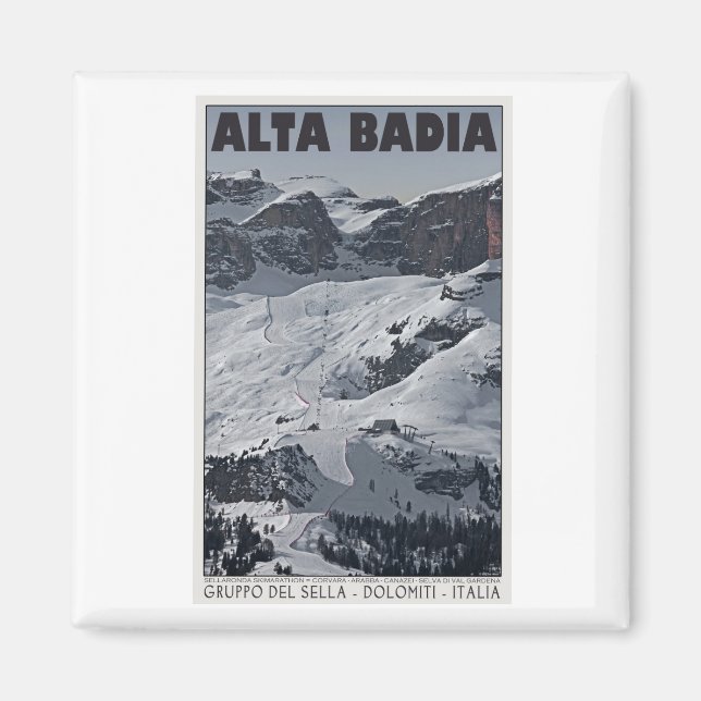 Sella Ronda - Alta Badia Run 20 Magnet (Front)