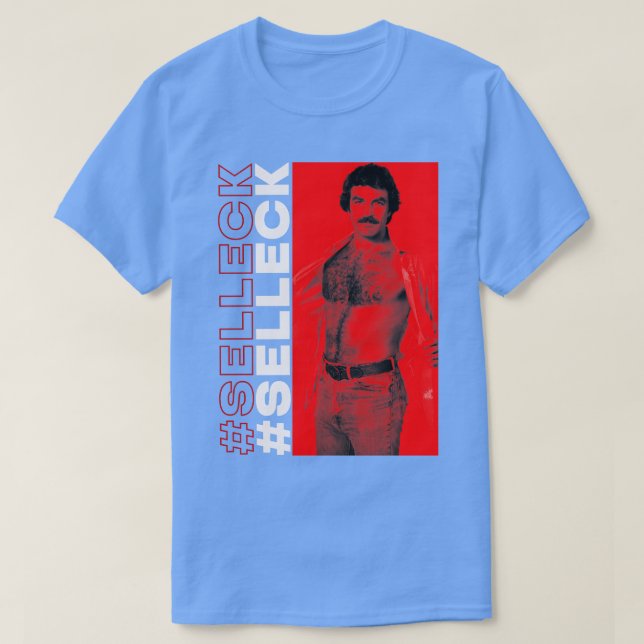 SELLECK NEGATIVE SPACE T-Shirt (Design Front)