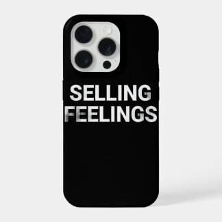 Selling Feelings Minimal Phone Case Dark Humor