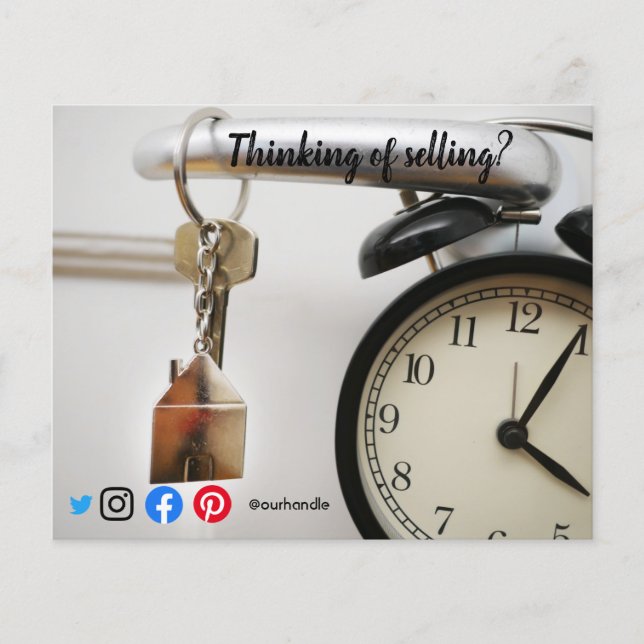 selling mailer referral real estate marketing key  flyer (Front)