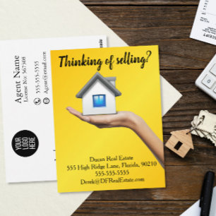 selling mailer referral real estate marketing sell postcard