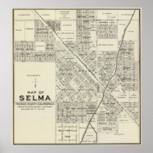 Selma, California Poster