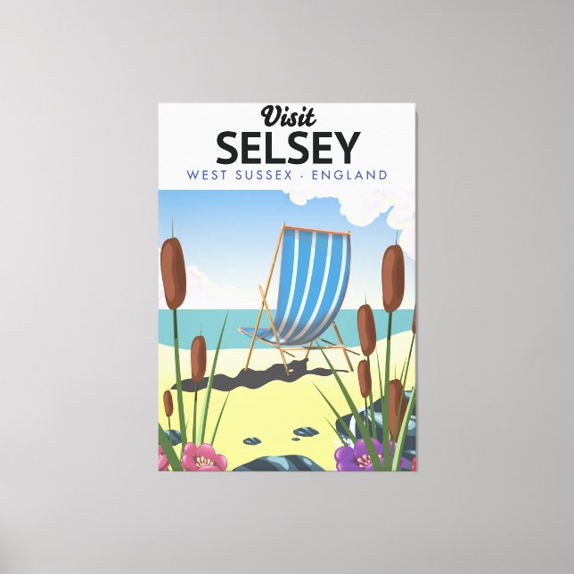 Selsey West Sussex England  Canvas Print (Front)