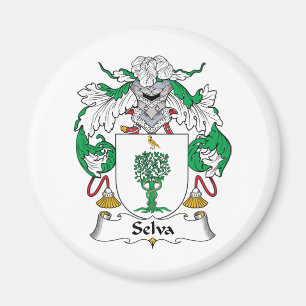 Selva Family Crest Magnet