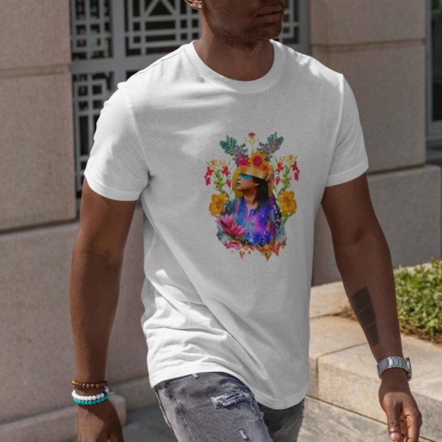 Selvatic Flowers Girl  T-Shirt (Creator Uploaded)