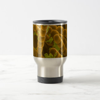 SEM image of Tradescantia Pollen and Stamens Travel Mug