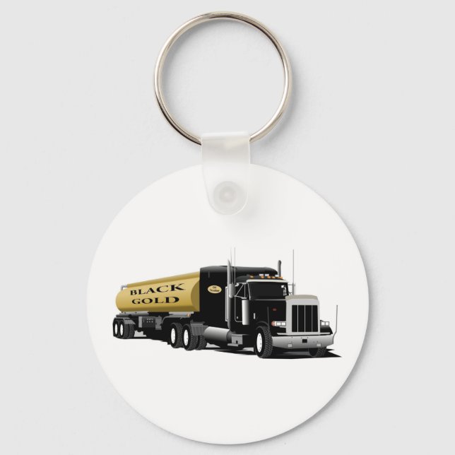 Semi Black Gold Key Ring (Front)