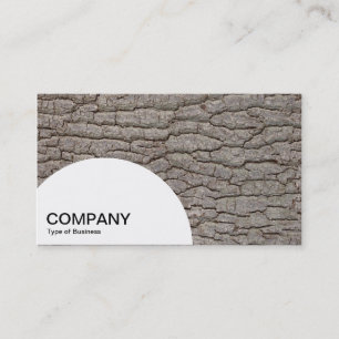 Semi-circle Panel - Bark 01 Business Card