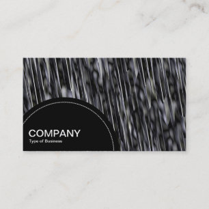 Semi-circle Panel (dots) - Abstract Cliff 02 Business Card