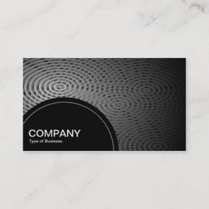 Semi-circle Panel (dots) - Electric Pool 010 Business Card