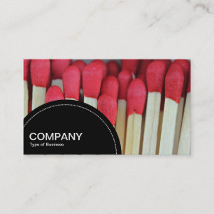Semi-circle Panel (dots) - Matches Business Card