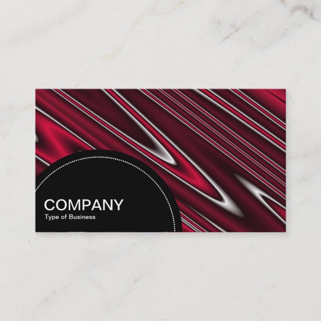 Semi-circle Panel (dots) - Ripples Business Card (Front)
