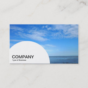 Semi-circle Panel - Severn Estuary Business Card