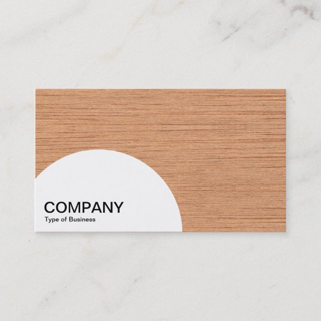 Semi-circle Panel - Wppd 06 Business Card (Front)