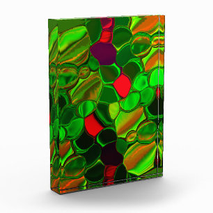 Semi-circles and rounded shapes, colourful. photo block