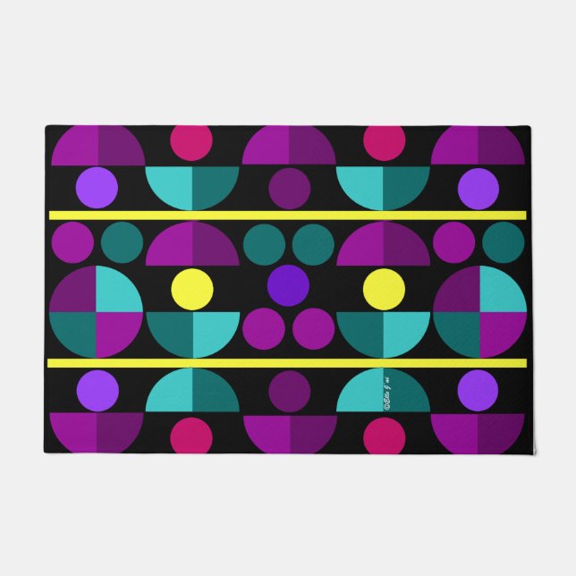 Semi Circles Doormat (Front)