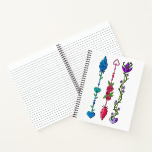 Semi Colon Arrows Notebook