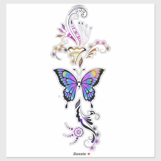 Semi Colon Butterfly (Sheet)