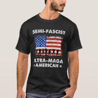 Semi-Fascist Ultra MAGA USA Flag Patriotic