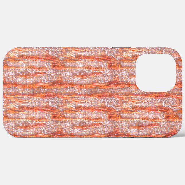 Semi-pixelated spongy or some tree bark style Case-Mate iPhone case (Back (Horizontal))