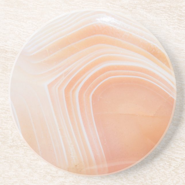 Semi-precious gemstone stone texture structure coaster (Front)