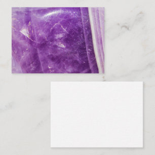 Semi-precious gemstone stone texture structure enclosure card