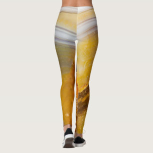 Semi-precious gemstone stone texture structure leggings