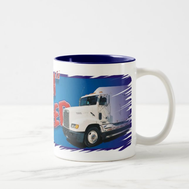 semi retired Two-Tone coffee mug (Right)
