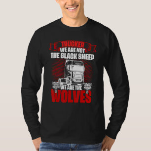 Semi trailer truck driver  9 T-Shirt