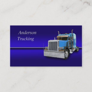 Semi Truck Business Card