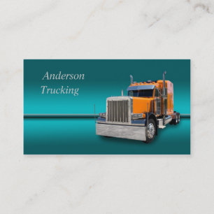 Semi Truck Business Card