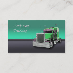 Semi Truck Business Card