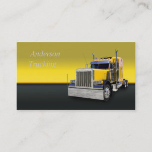 Semi Truck Business Card